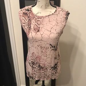 Snake pattern blouse